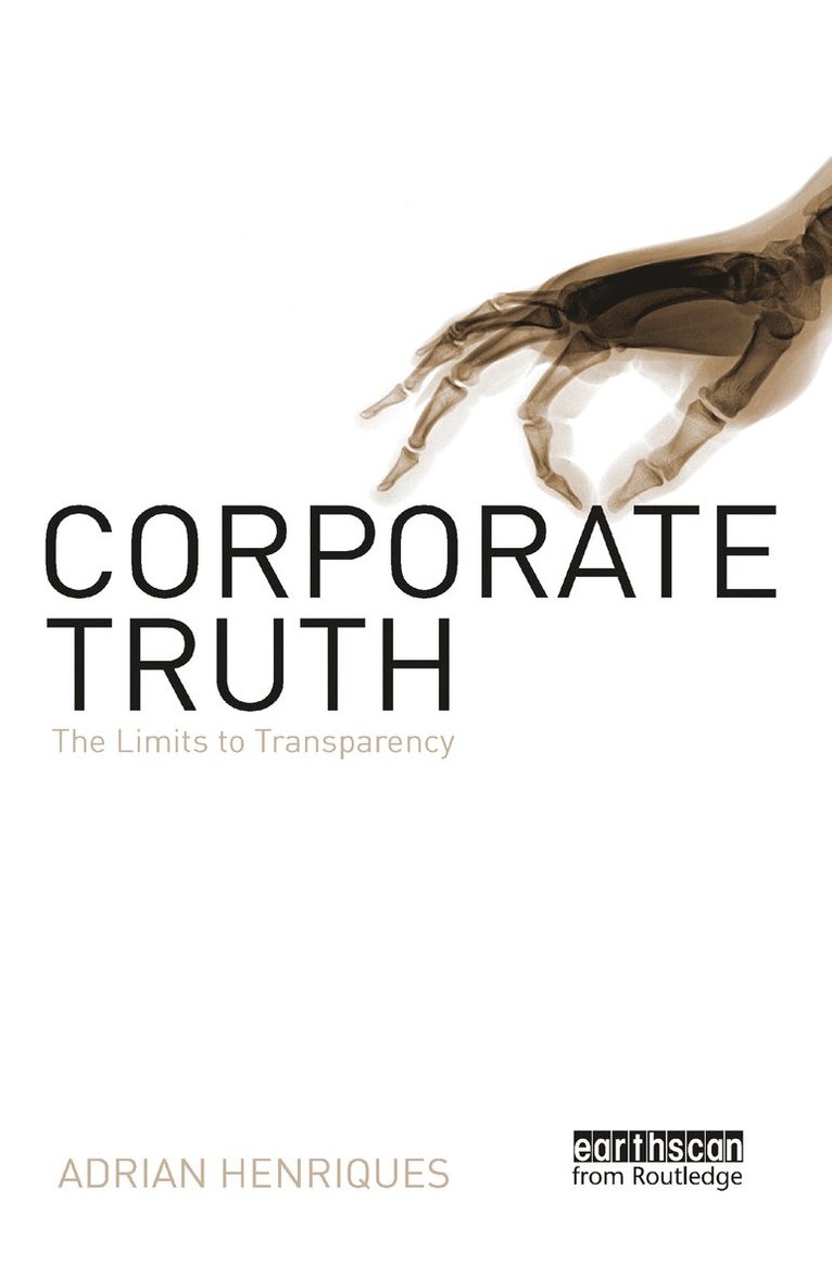 Adrian Henriques, Adrian Henriques - Corporate Truth, Inbunden
