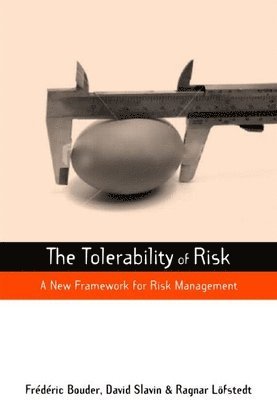 bokomslag Tolerability of Risk