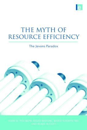John M. Polimeni, Kozo Mayumi, Mario Giampietro, Blake Alcott - Myth of Resource Efficiency, Häftad