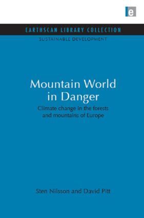 Sten Nilsson, David Pitt - Mountain World in Danger, Inbunden