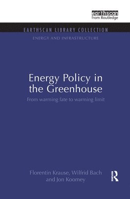 bokomslag Energy Policy in the Greenhouse