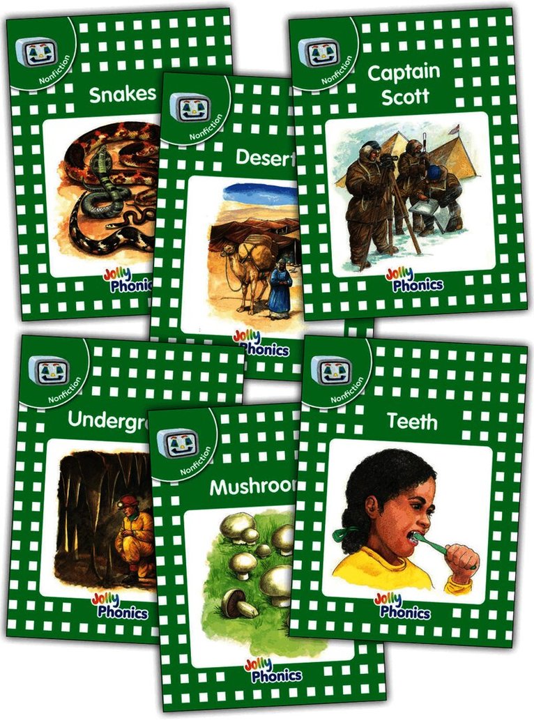 Sara Wernham - Jolly Phonics Readers, Nonfiction, Level 3, Häftad