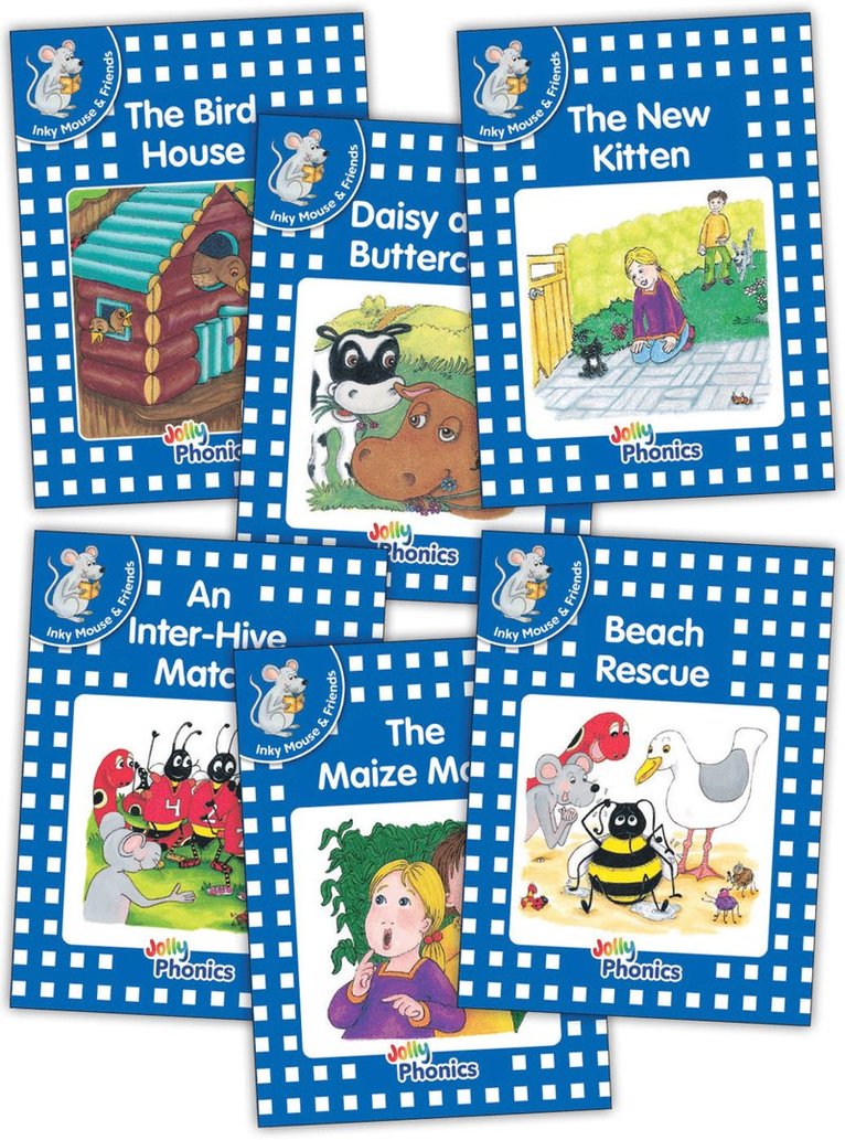 Jolly Phonics Readers, Inky & Friends, Level 4 1