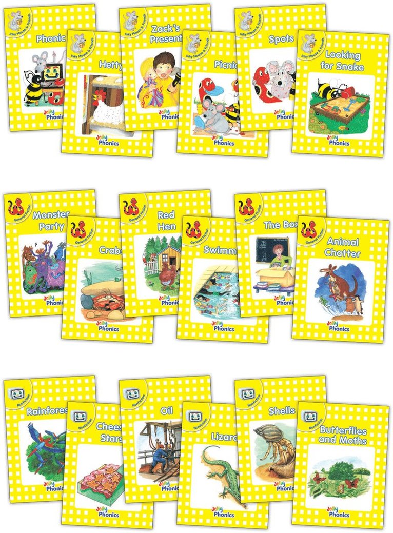 Jolly Phonics Readers, Complete Set Level 2