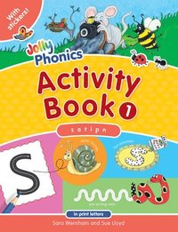 bokomslag Jolly Phonics Activity Book 1: In Print Letters (American English Edition)