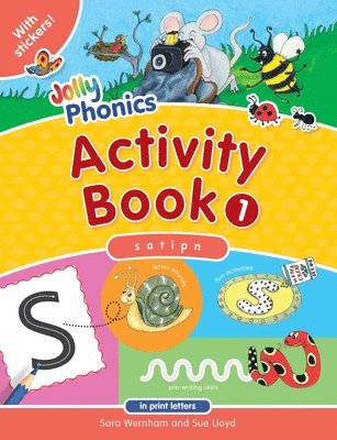 Jolly Phonics Activity Book 1: In Print Letters (American English Edition) 1