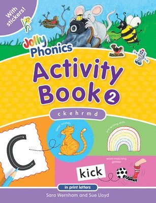 Jolly Phonics Activity Book 2: In Print Letters (American English Edition) 1