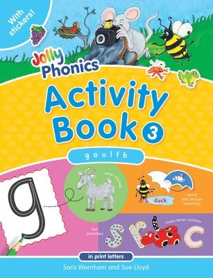 Jolly Phonics Activity Book 3: In Print Letters (American English Edition) 1