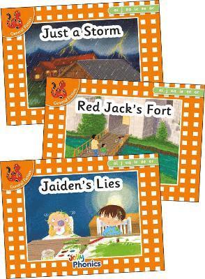 bokomslag Jolly Phonics Orange Level Readers Set 4