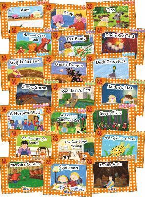 bokomslag Jolly Phonics Orange Level Readers Complete Set