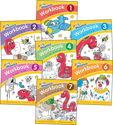 Sara Wernham, Sue Lloyd - Jolly Phonics Workbooks 1-7, Häftad