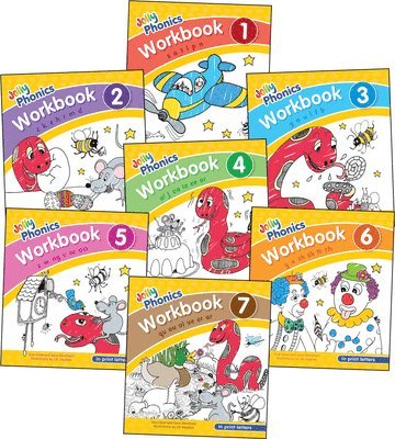 bokomslag Jolly Phonics Workbooks 1-7