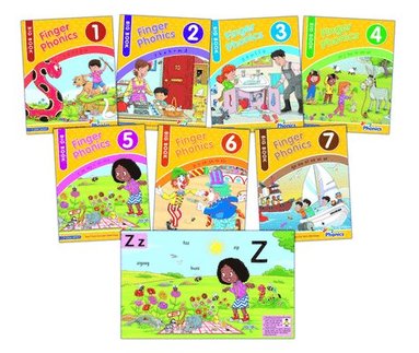 bokomslag Finger Phonics Big Books 1-7: In Print Letters (American English Edition)