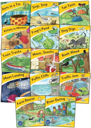 Sara Wernham - Jolly Phonic Little Word Books, Häftad