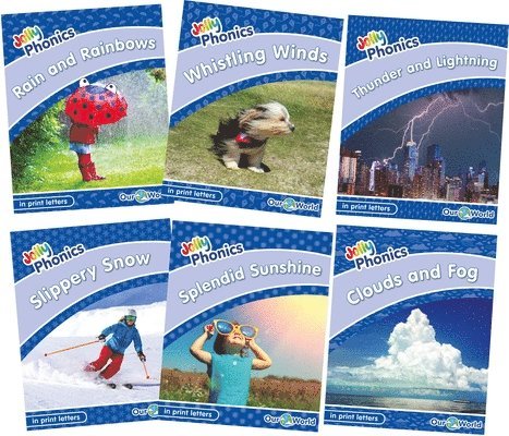 Jolly Phonics Readers Level 4, Our World, Complete Set: In Print Letters (American English Edition) 1