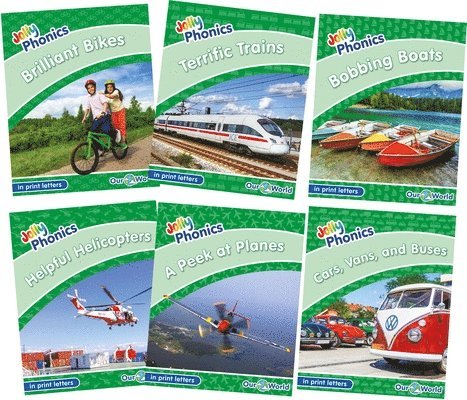 Jolly Phonics Readers Level 3, Our World, Complete Set: In Print Letters (American English Edition) 1