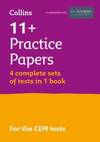 bokomslag 11+ Verbal Reasoning, Non-Verbal Reasoning & Maths Practice Papers (Bumper Book with 4 sets of tests)