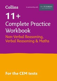 bokomslag 11+ Verbal Reasoning, Non-Verbal Reasoning & Maths Complete Practice Workbook