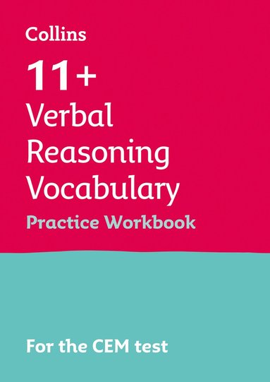 bokomslag 11+ Verbal Reasoning Vocabulary Practice Workbook