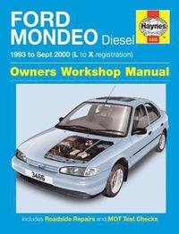 bokomslag Ford Mondeo Diesel (93 - Sept 00) Haynes Repair Manual