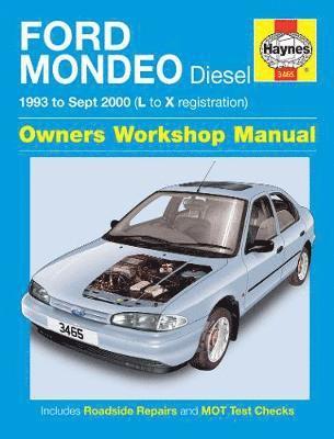 bokomslag Ford Mondeo Diesel (93 - Sept 00) Haynes Repair Manual