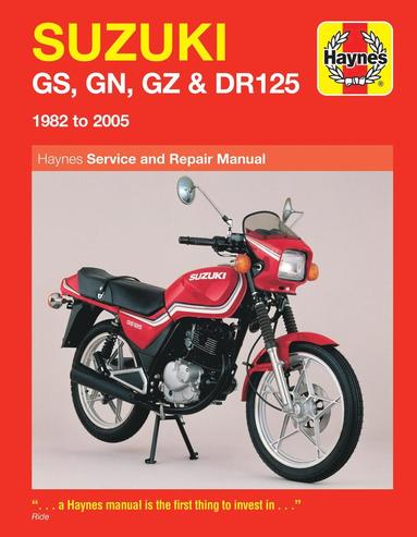 bokomslag Suzuki GS, GN, GZ & DR125 Singles (82 - 05) Haynes Repair Manual