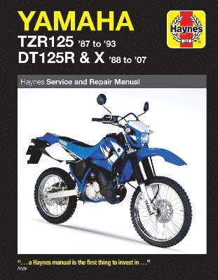 Yamaha TZR125 (87 - 93) & DT125R/X (88 - 07) Haynes Repair Manual 1