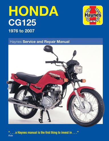 bokomslag Honda CG125 (76 - 07)