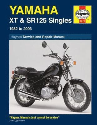 bokomslag Yamaha XT & SR125 (82 - 03) Haynes Repair Manual