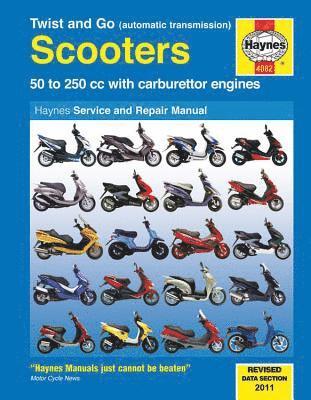 bokomslag Twist And Go (Automatic Transmission) Scooters Service And Repair Manual