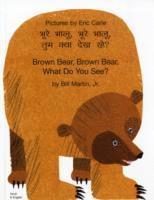 bokomslag Brown Bear, Brown Bear, What Do You See? (Hindi & English)