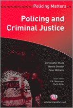 bokomslag Policing and Criminal Justice