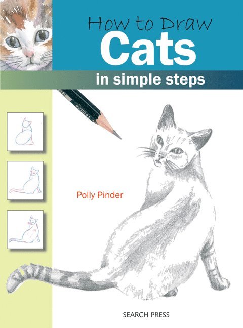 Polly Pinder - How to Draw: Cats, Häftad