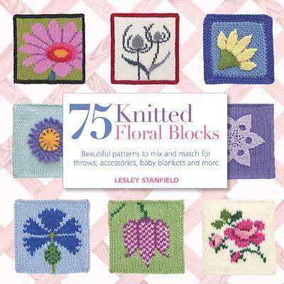 75 Knitted Floral Blocks