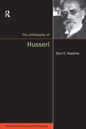 Burt Hopkins - Philosophy of Husserl, Häftad