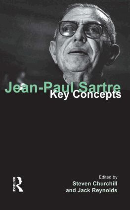 Steven Churchill, . Jack Reynolds - Jean-Paul Sartre, Inbunden