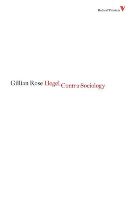 Hegel Contra Sociology 1