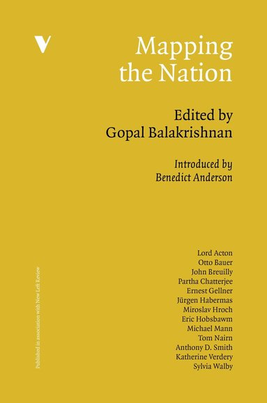 Gopal Balakrishnan - Mapping the Nation, Häftad