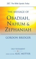 bokomslag The Message of Obadiah, Nahum and Zephaniah