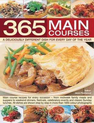 Jenni Fleetwood - 365 Main Courses, Häftad