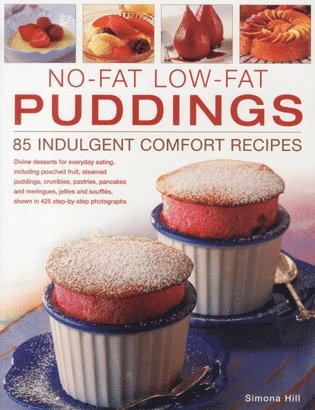 bokomslag No-fat Low-fat Puddings