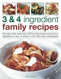 bokomslag 3 & 4 Ingredient Family Recipes