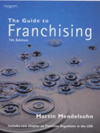 bokomslag The Guide to Franchising