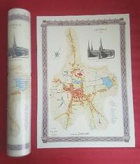 bokomslag Lichfield 1781 - Old Map Supplied Rolled in a Clear Two Part Screw Presentation Tube - Print Size 45cm x 32cm
