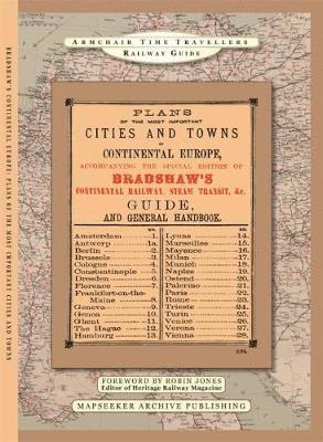 bokomslag Plans Of The Most Important Cities and Towns of Continental Europe 1896 by Bradshaw
