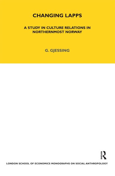 Gutorm Gjessing - Changing Lapps, Inbunden