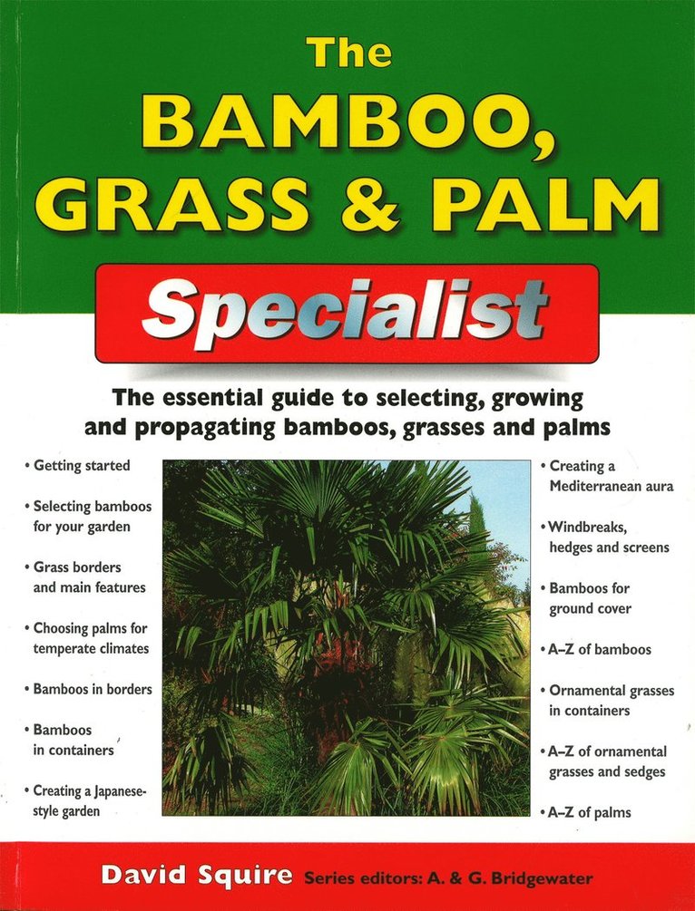 David Squire - Bamboo Grass & Palm Specialist, Häftad