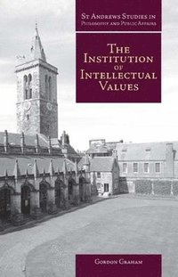 bokomslag Institution of Intellectual Values