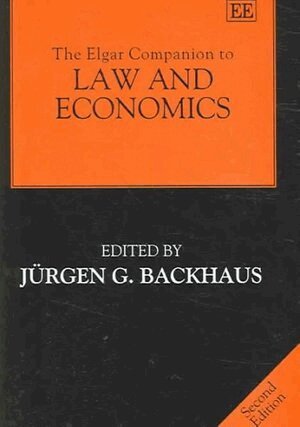 Jürgen G. Backhaus - Elgar Companion to Law and Economics, Second Edition, Inbunden