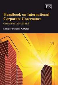 bokomslag Handbook on International Corporate Governance